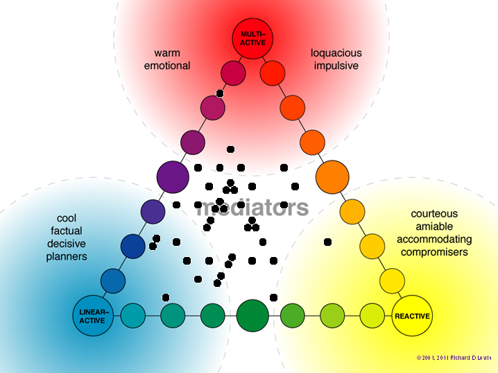 Fig. 4 Cultural profiles of a group of HR officers